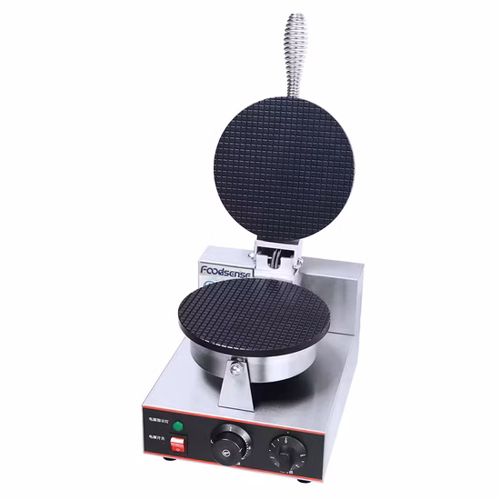 Gaufrier électrique industriel et Commercial pour magasin d'alimentation épais, machine à crème glacée