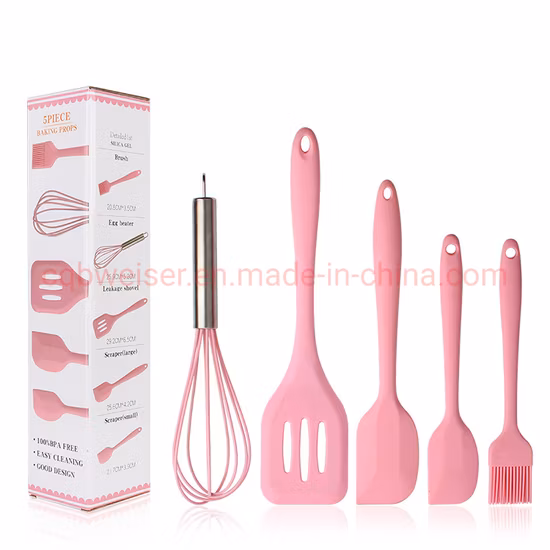 Ustensiles de cuisine en Silicone de qualité alimentaire résistant à la chaleur, ensemble d'outils de cuisine bon marché